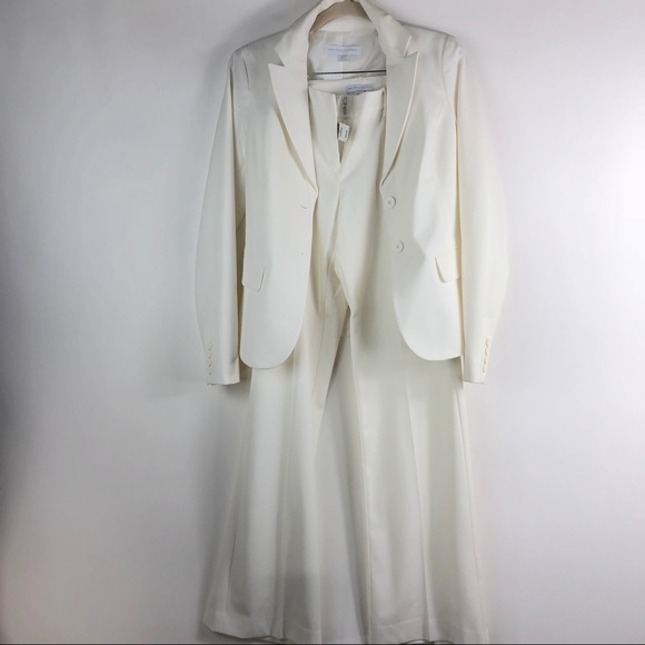 New York & Company White Pant Suit - Picture 1 of 7